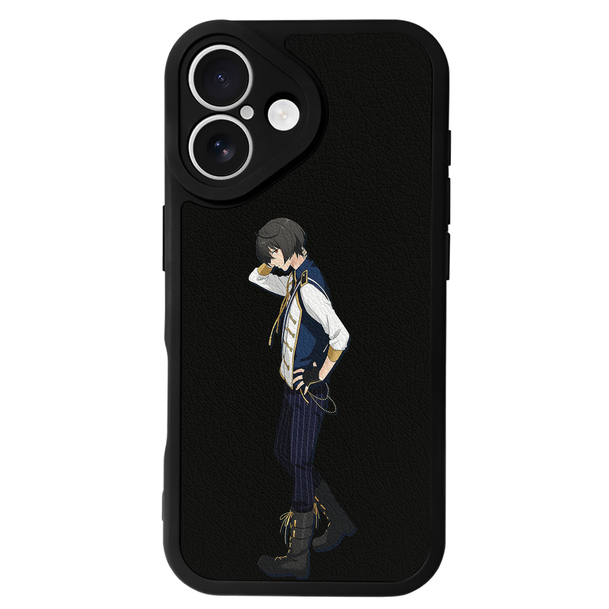 （画像用） あんさんぶるスターズ! Ensemble Stars 【iPhone 16シリーズ対応】シリコンスマホケース（レザー調） 材質：シリコン
